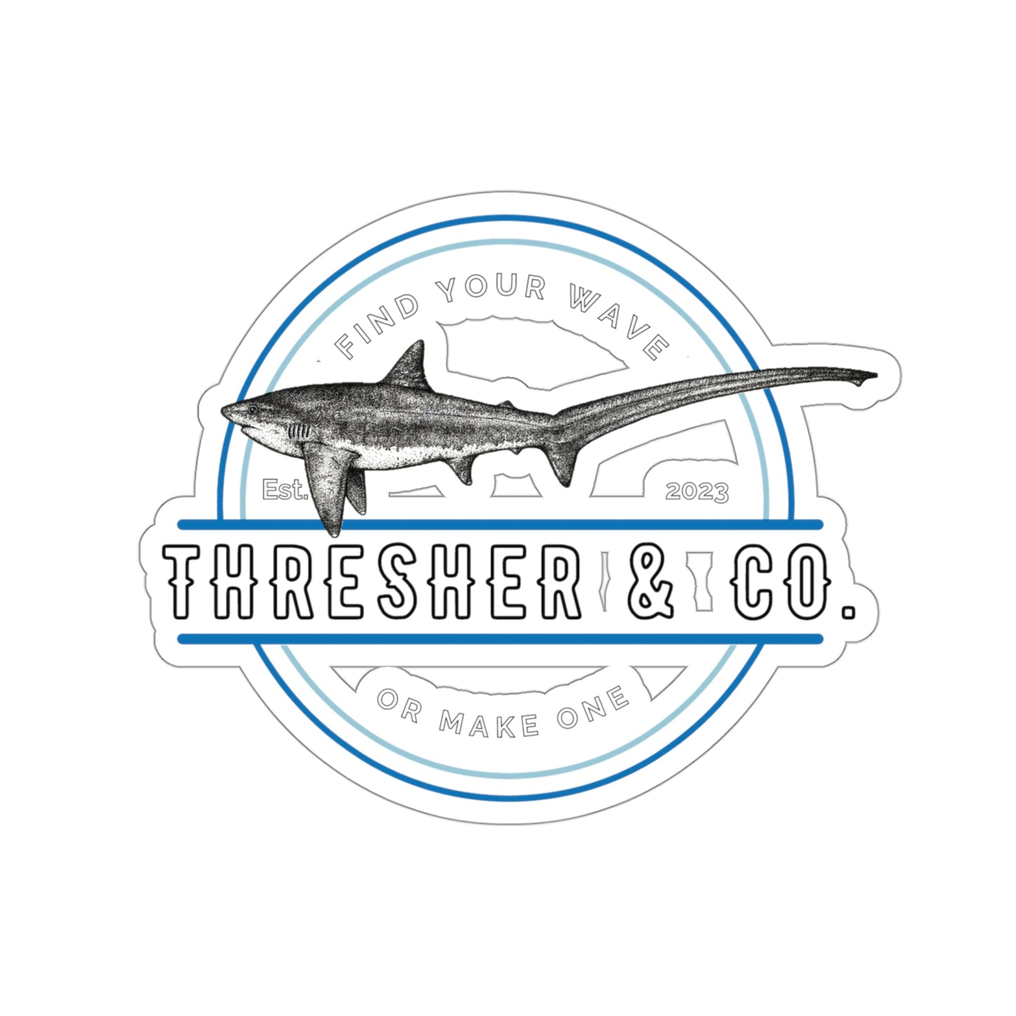 Thresher & Co. Kiss-Cut Stickers - Thresher & Co.
