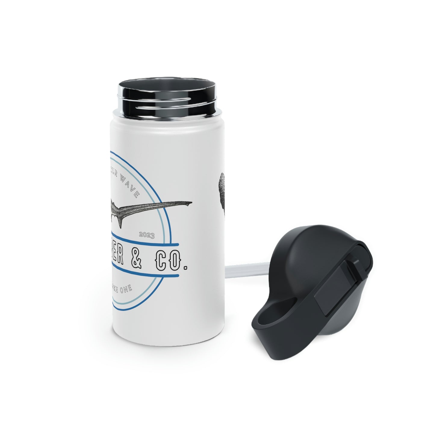 Stainless Steel Water Bottle, Standard Lid - Thresher & Co.