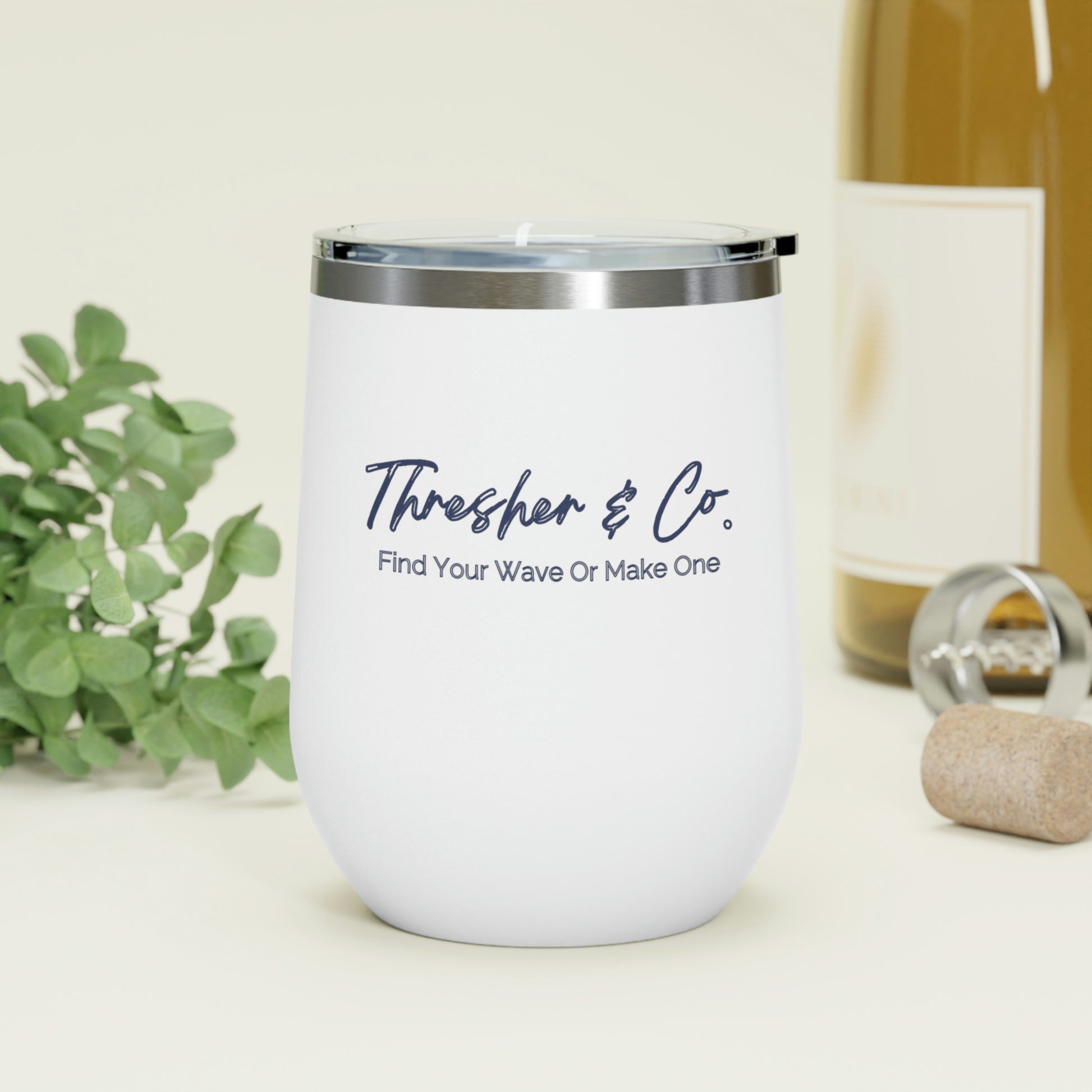 Mom's Hydration Source 12oz Insulated Wine Tumbler - Thresher & Co.