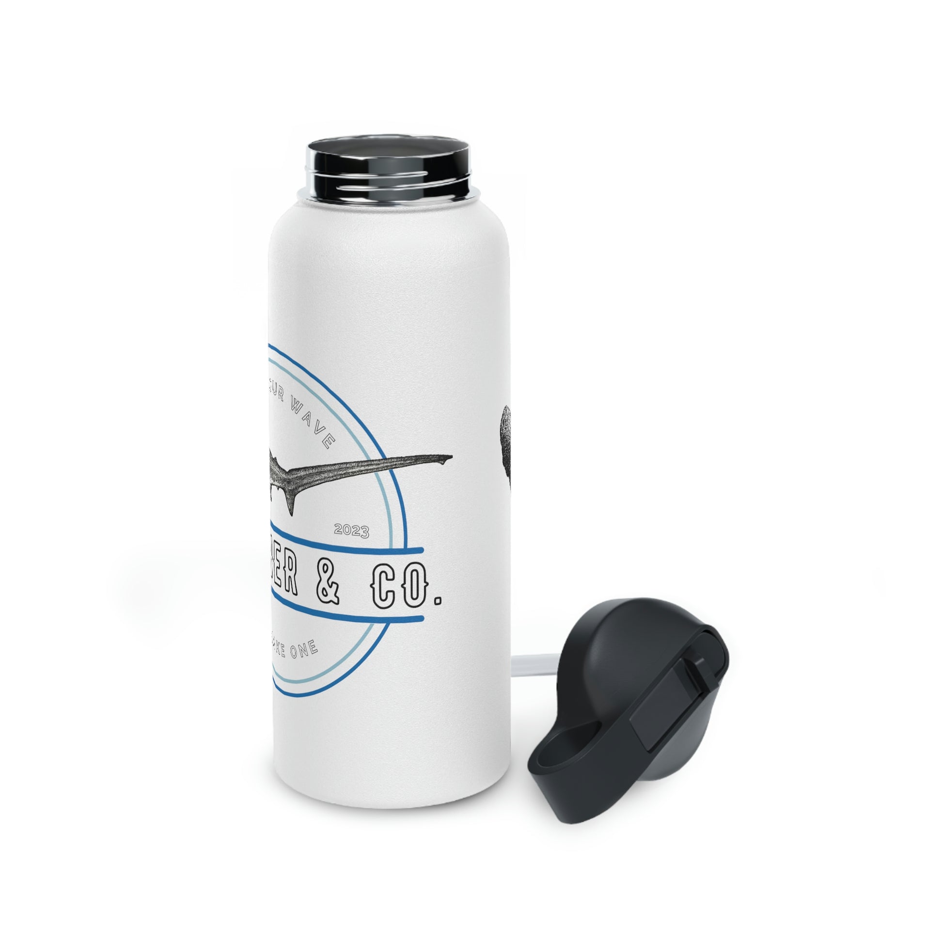 Stainless Steel Water Bottle, Standard Lid - Thresher & Co.