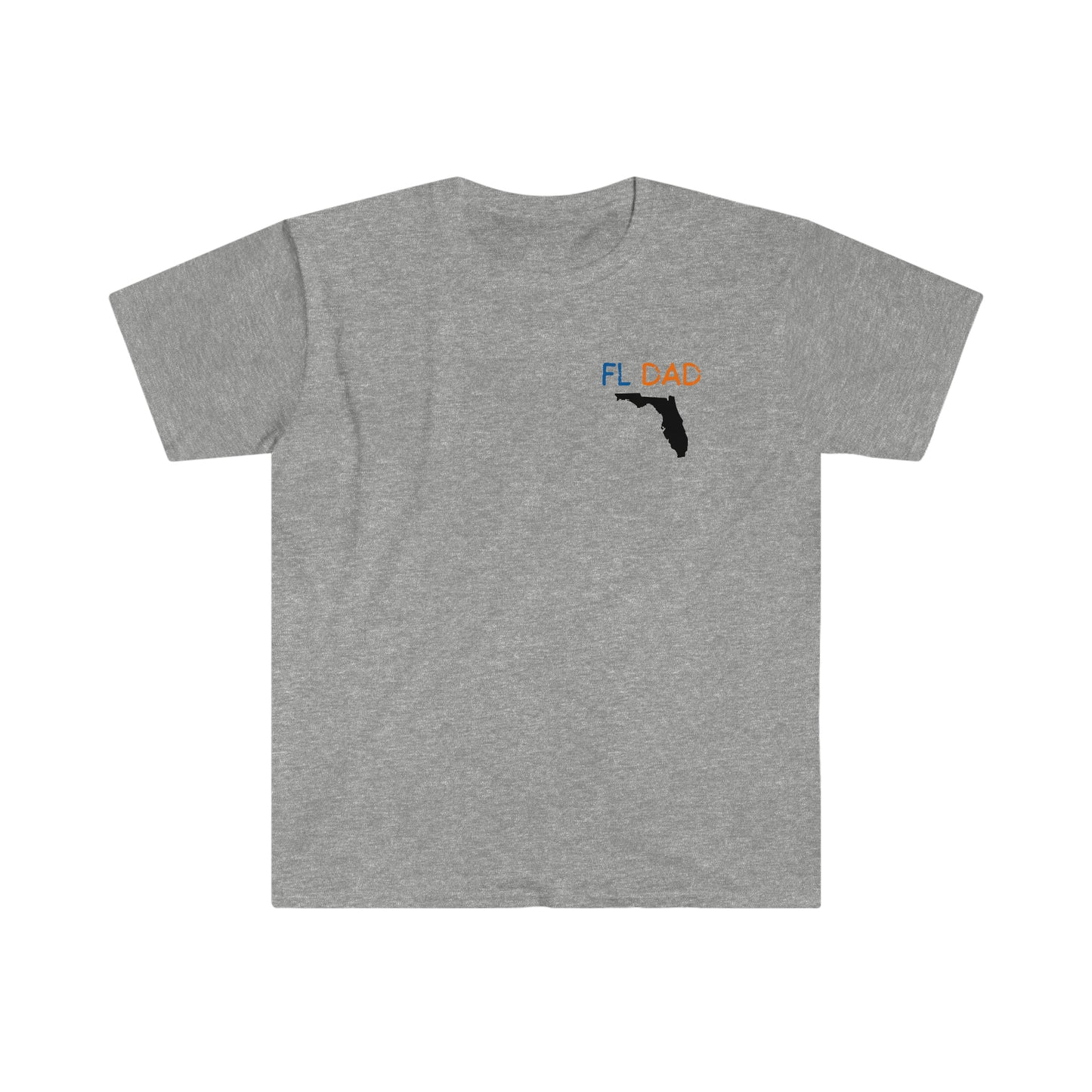 Florida Dad Orange and Blue T-Shirt