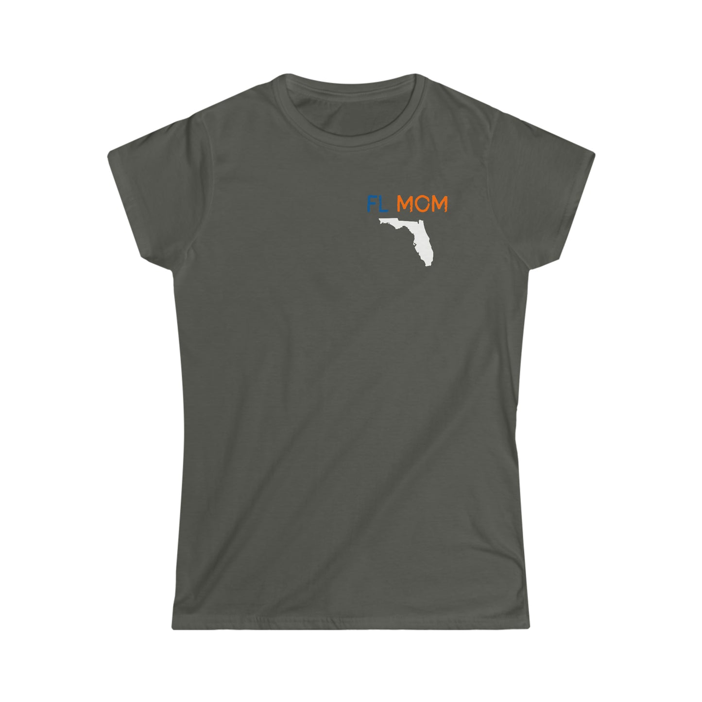 Florida Mom Blue and Orange T-Shirt