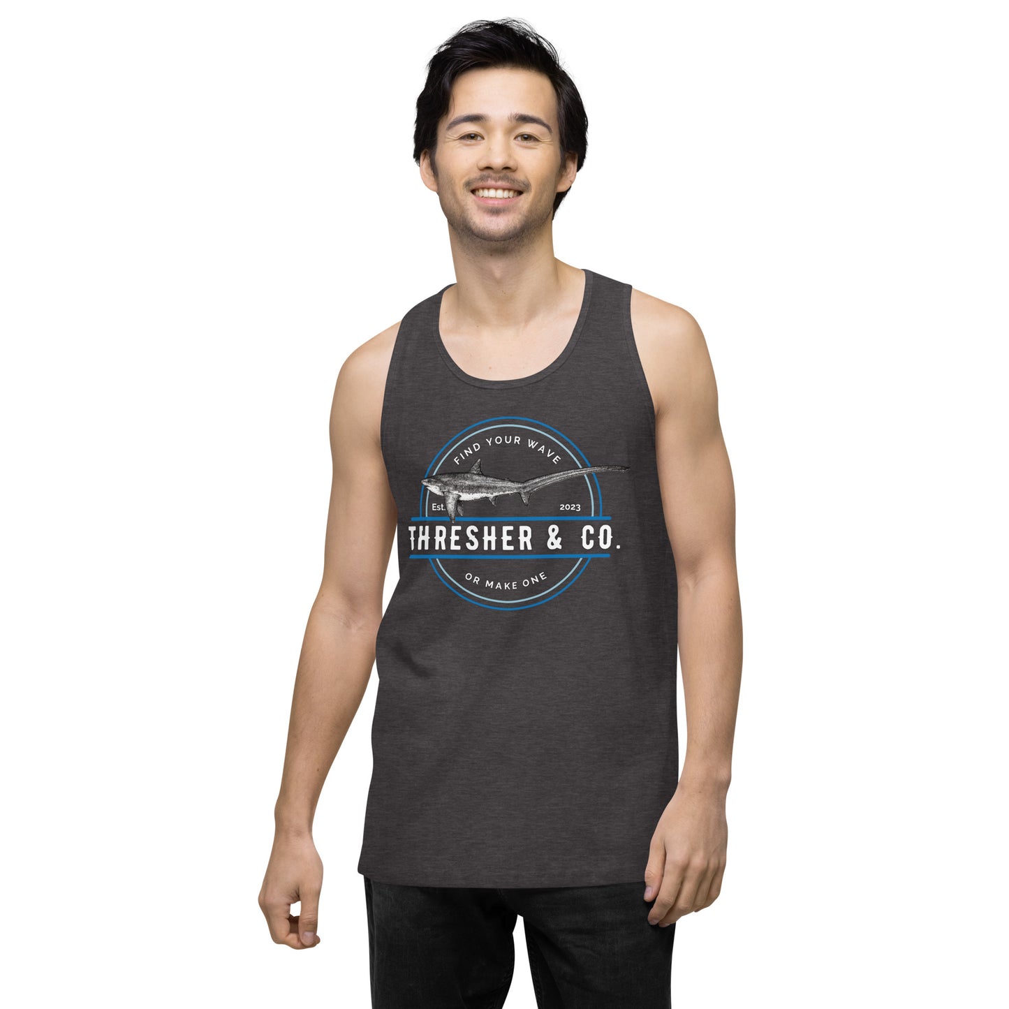 Gunshow Tank-Men’s premium tank top - Thresher & Co.