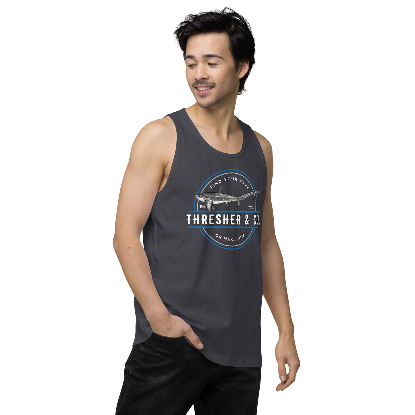 Gunshow Tank-Men’s premium tank top - Thresher & Co.