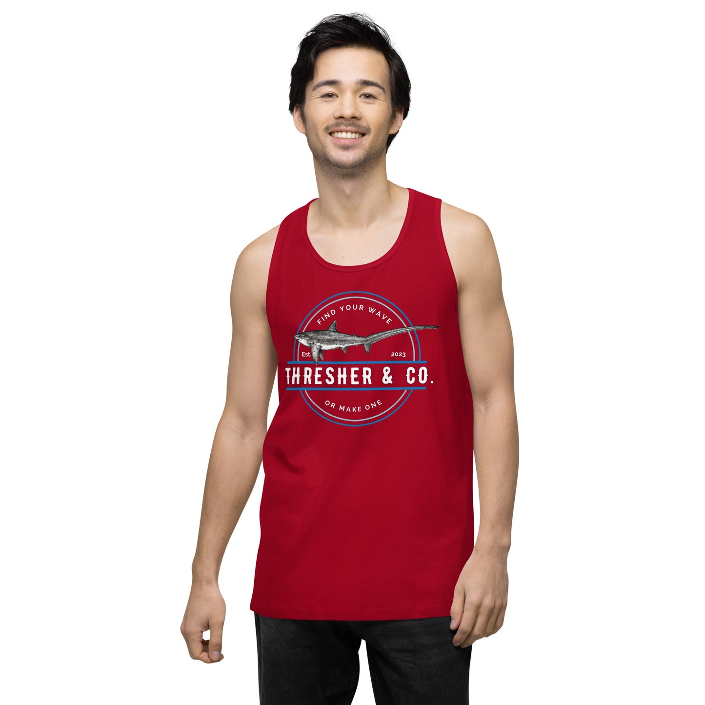 Gunshow Tank-Men’s premium tank top - Thresher & Co.